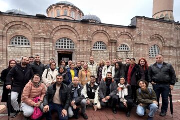 İstanbul Arel Üniversitesi Turist Rehberliği Mezunları Kariye Camii ve Tekfur Sarayı’nda Tarihe Yolculuk Yaptı