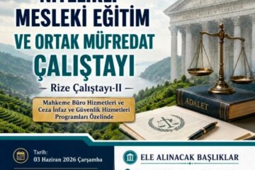 Nitelikli Mesleki Eğitim ve Ortak Müfredat Çalıştayı