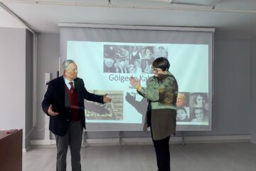 Prof. Dr. Peri Meram ARBAK “Gölgede Kalanlar” konulu seminerini sunmuştur.